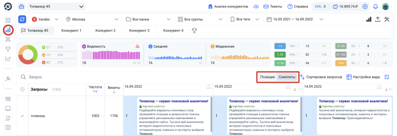 Проверка позиций, сниппеты: Как посмотреть сниппеты